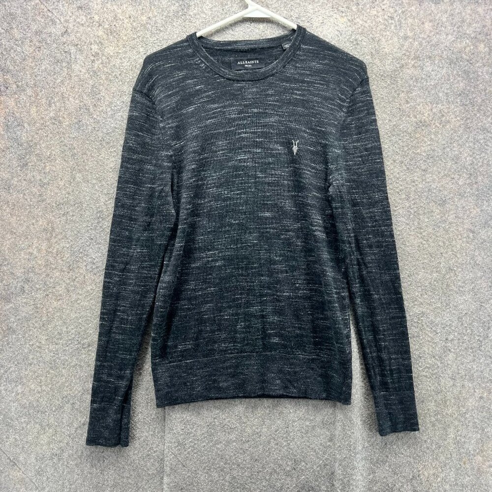 All Saints Charcoal Gray Men's Sweater